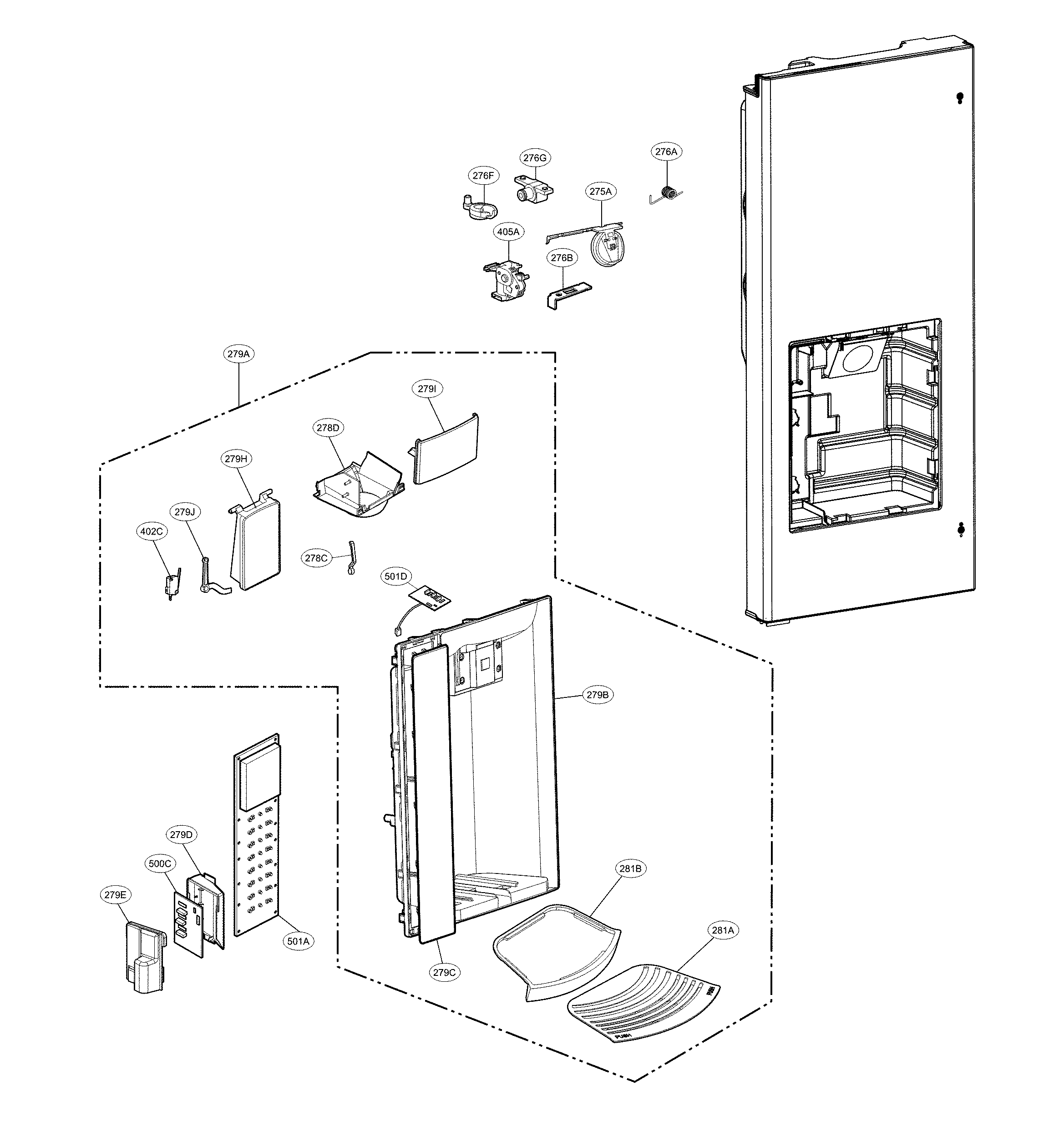 Dispenser parts