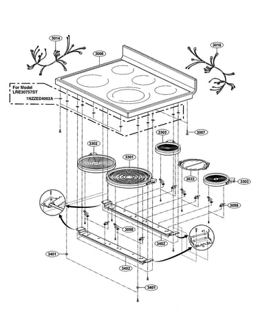 Cooktop parts