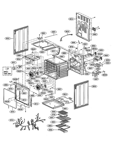 Cavity parts