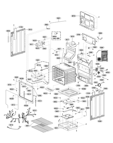 Cavity parts