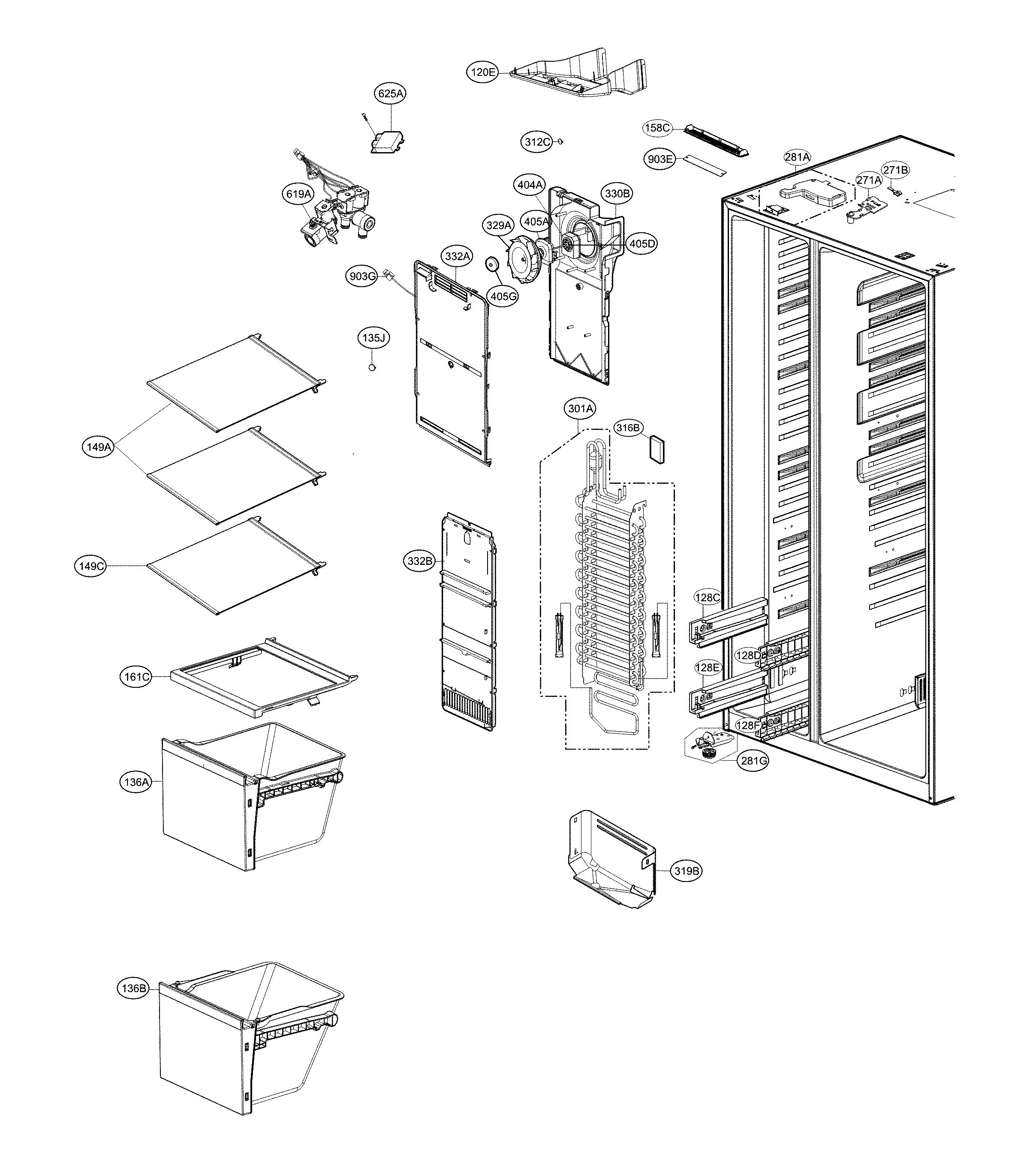 FREEZER COMPARTMENT