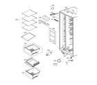LG LSXS26326S/02 refrigerator compartment diagram