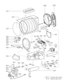 Drum and motor assy - gastype