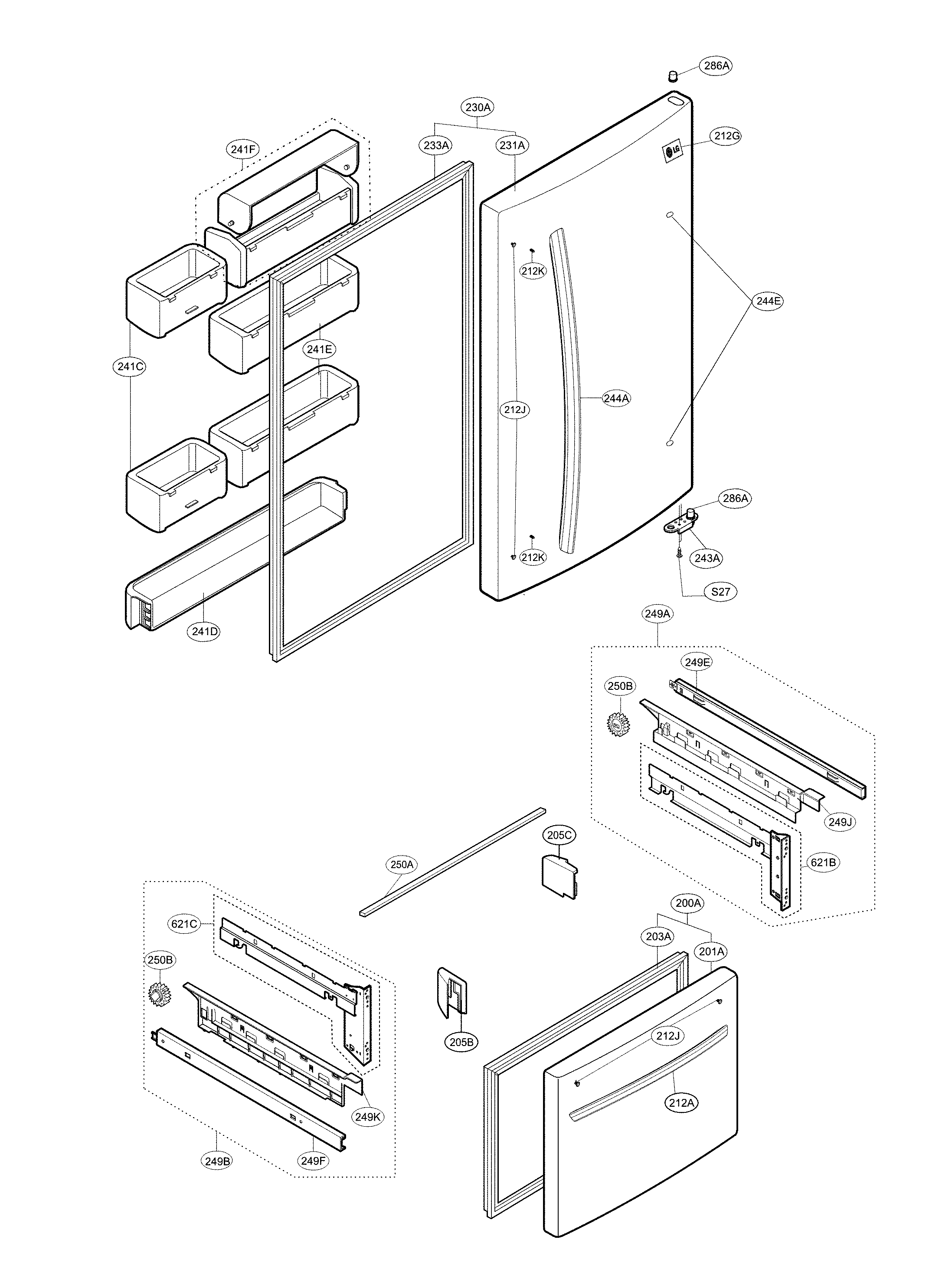 Door parts