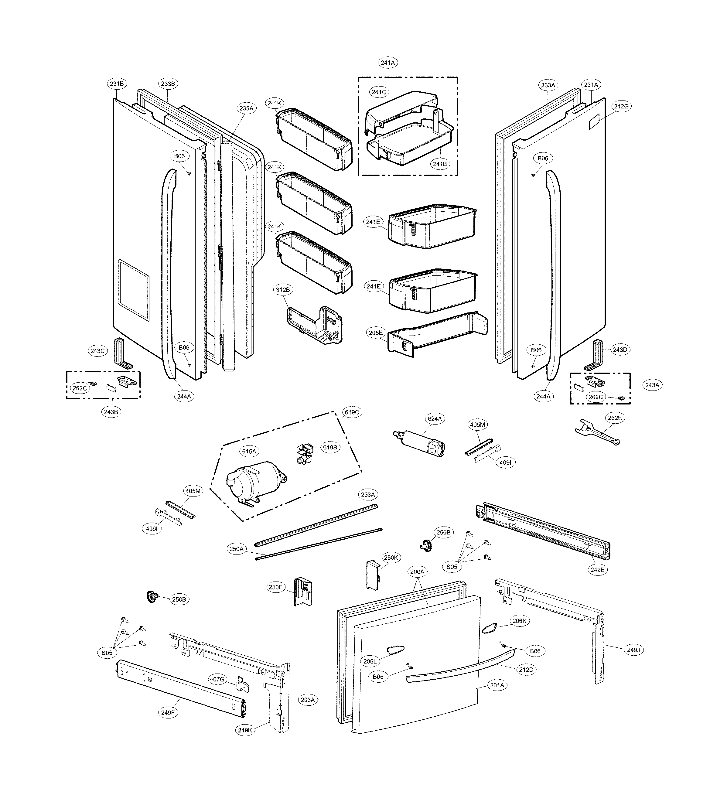 Door parts