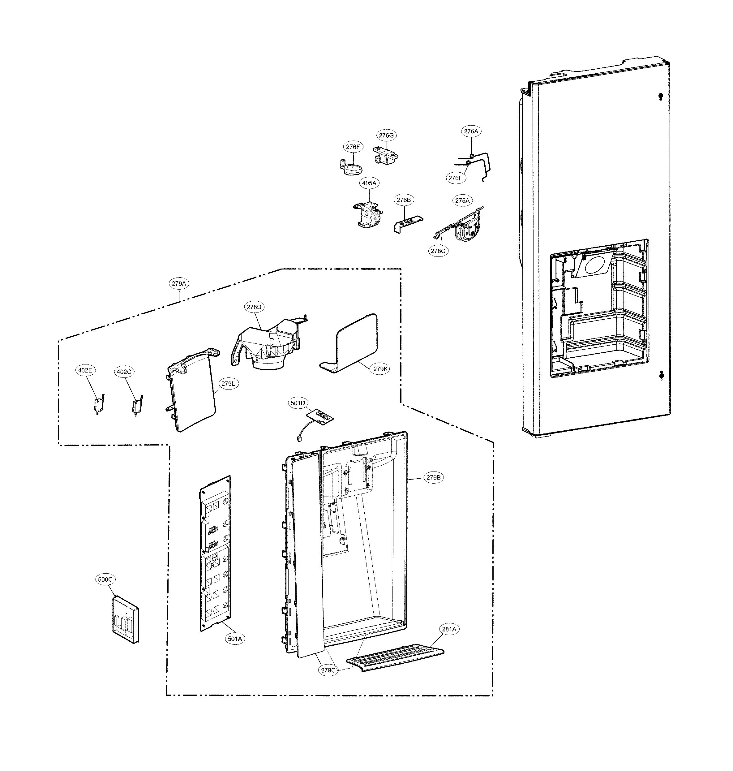 Dispenser parts