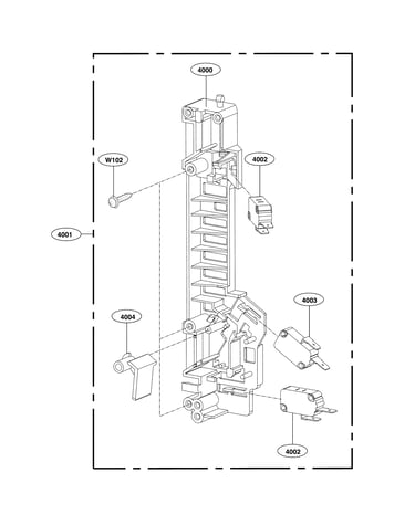 Latch board parts