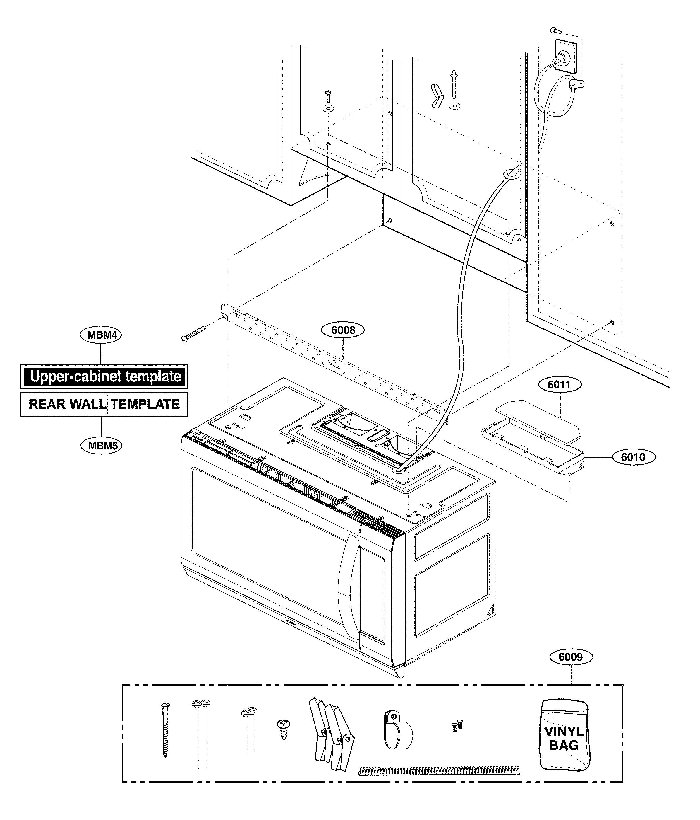 Installation parts