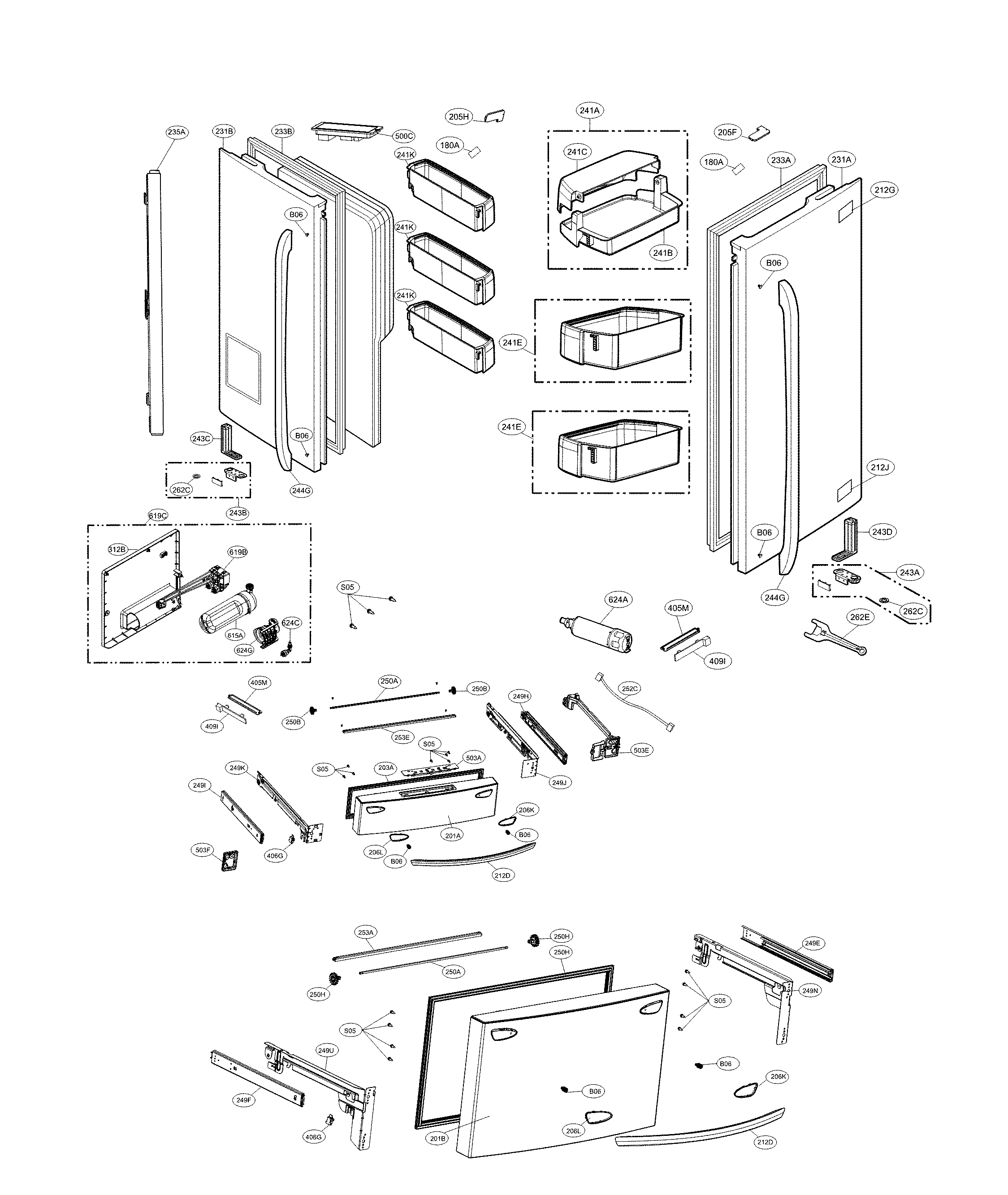 Door parts