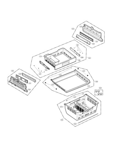 Freezer parts