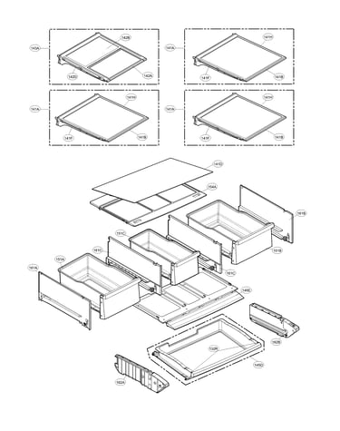 Refrigerator parts