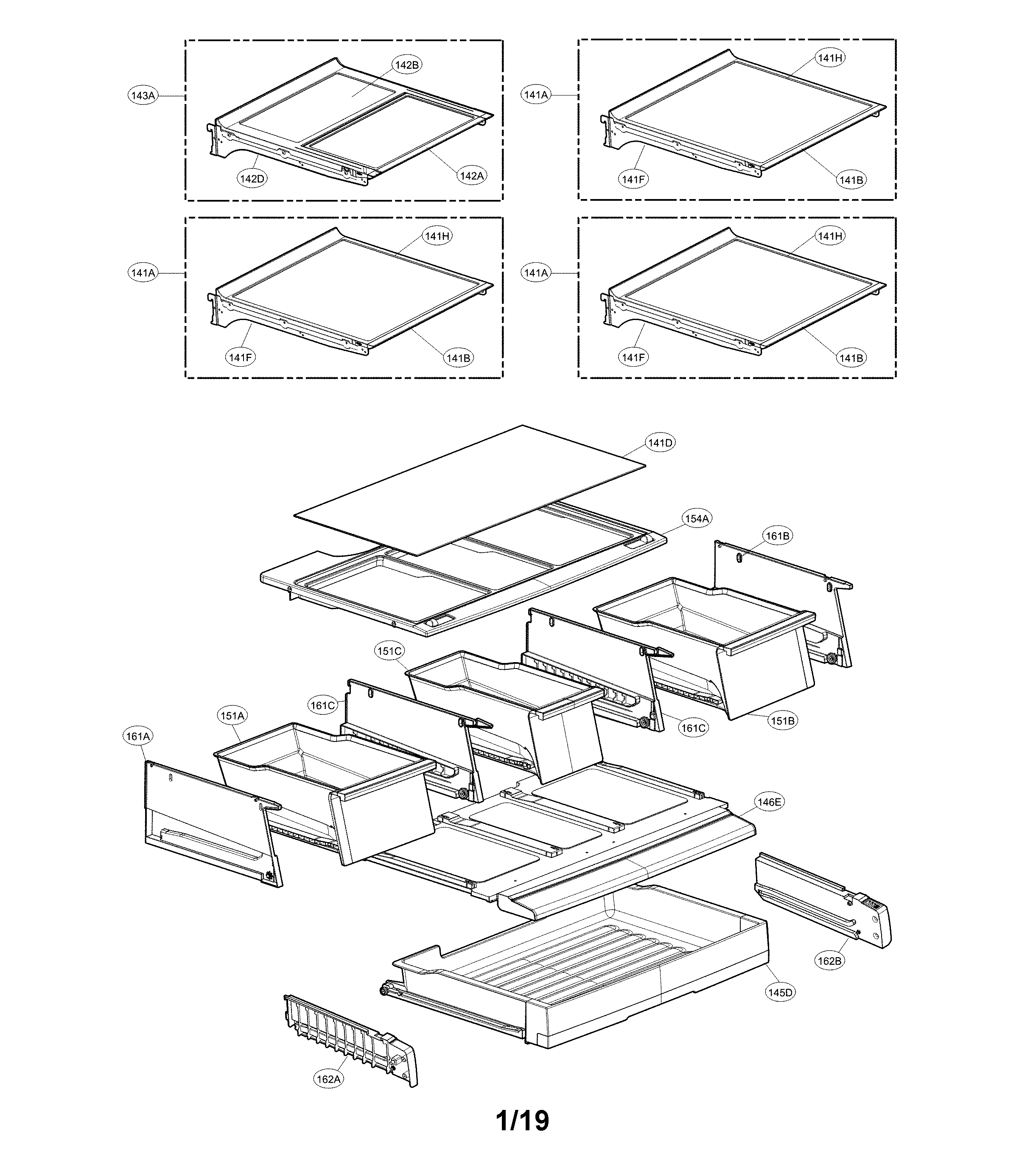 Refrigerator parts