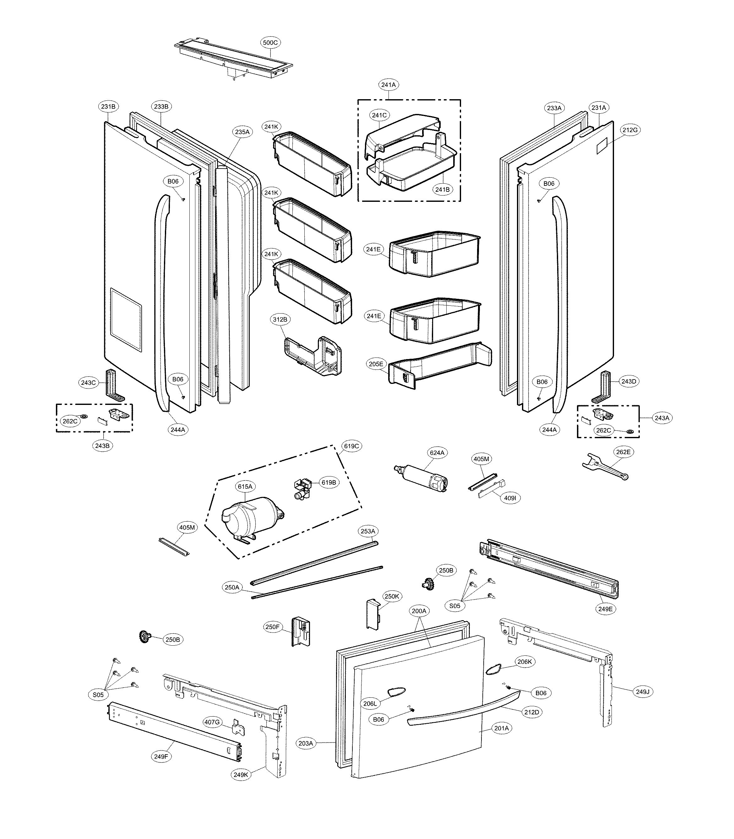 Door parts