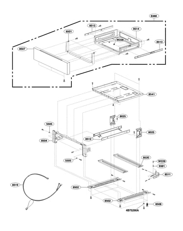 Drawer parts