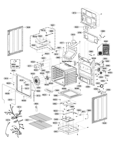 Cavity parts
