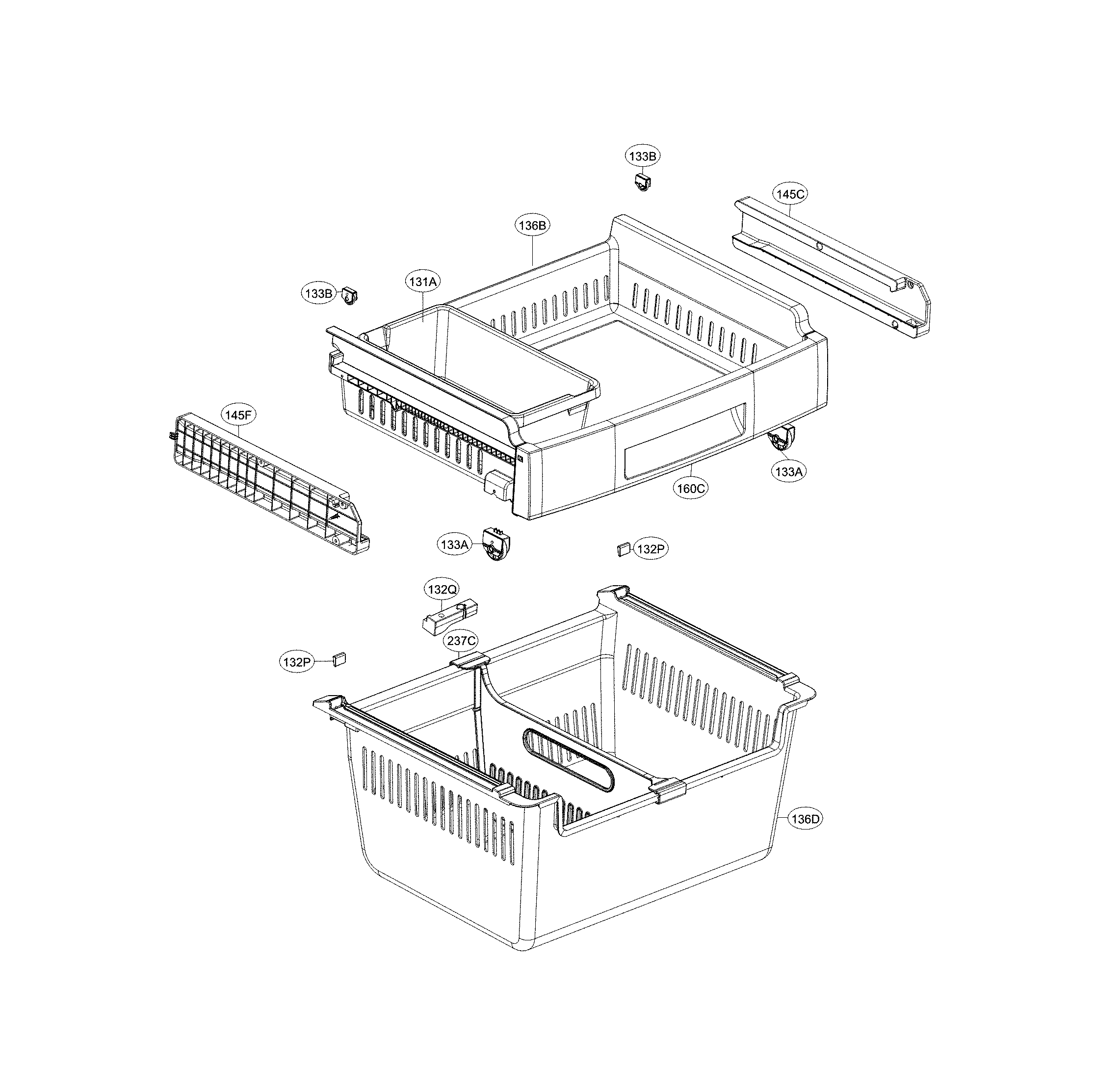 Freezer parts