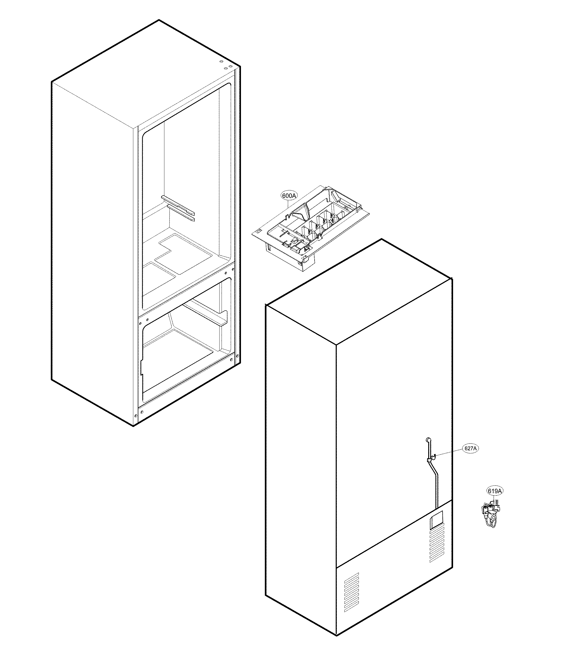 Ice maker parts