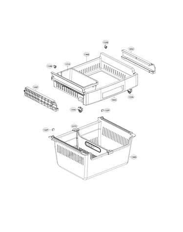 Freezer parts