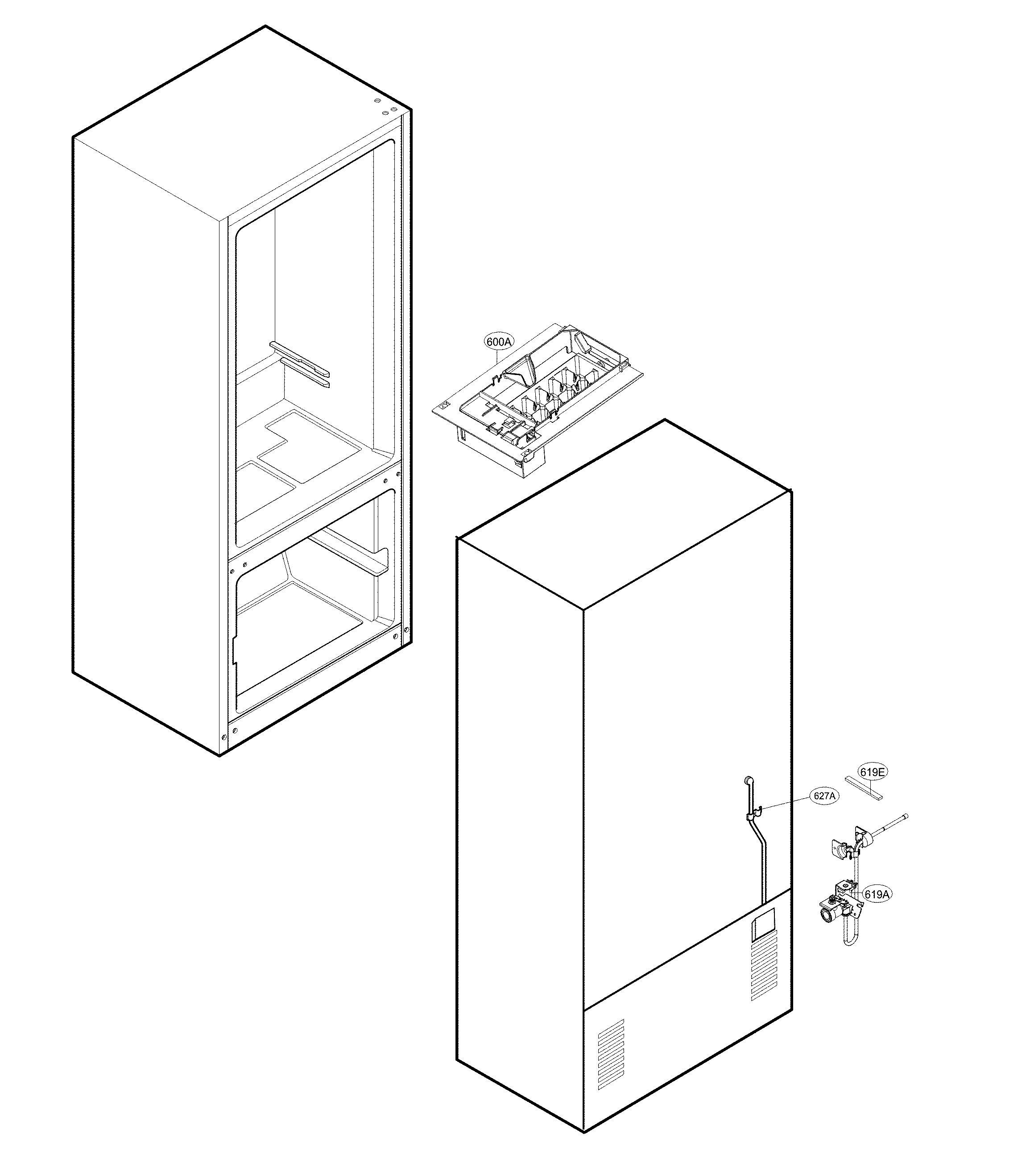 Ice maker parts