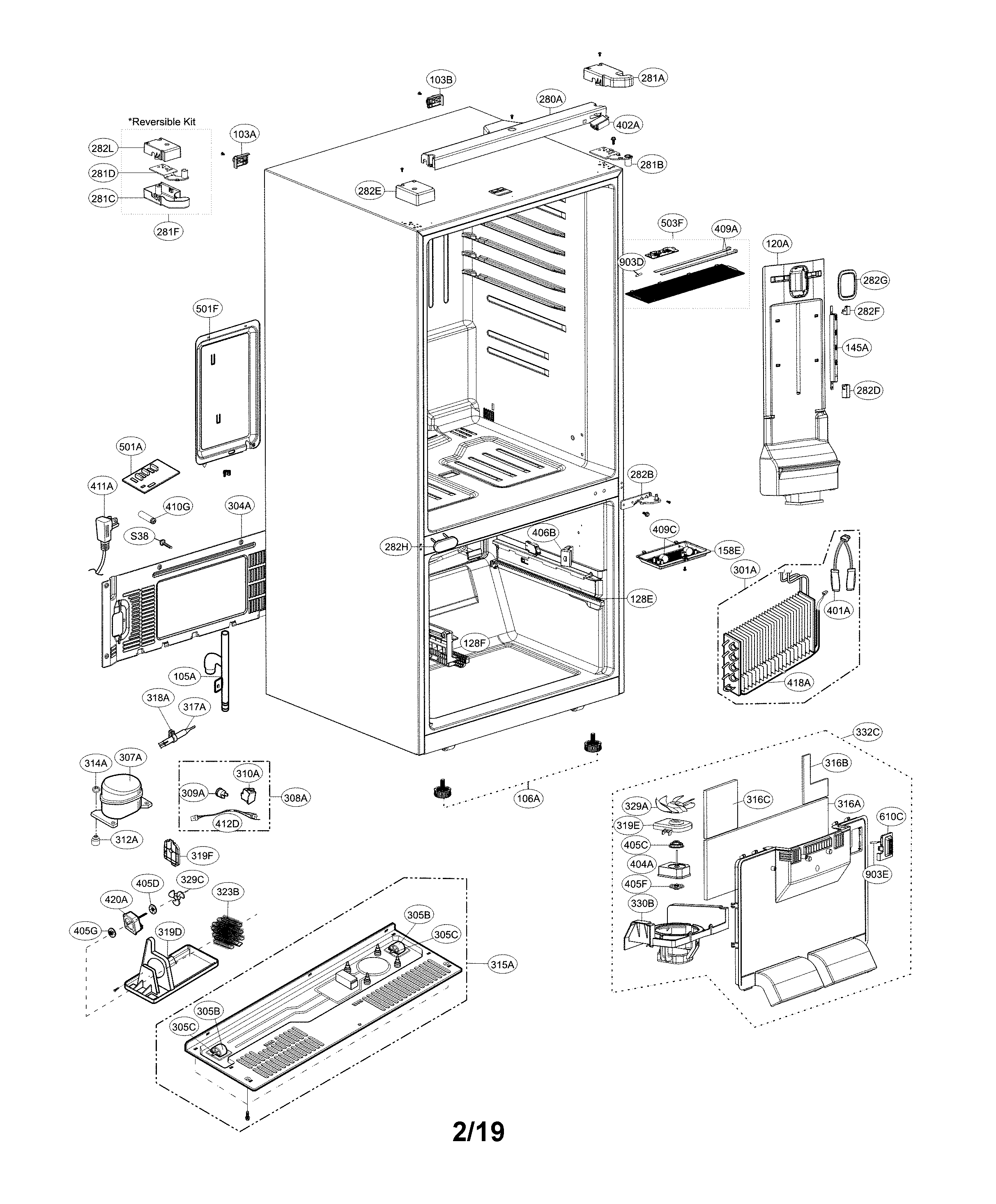 Case parts