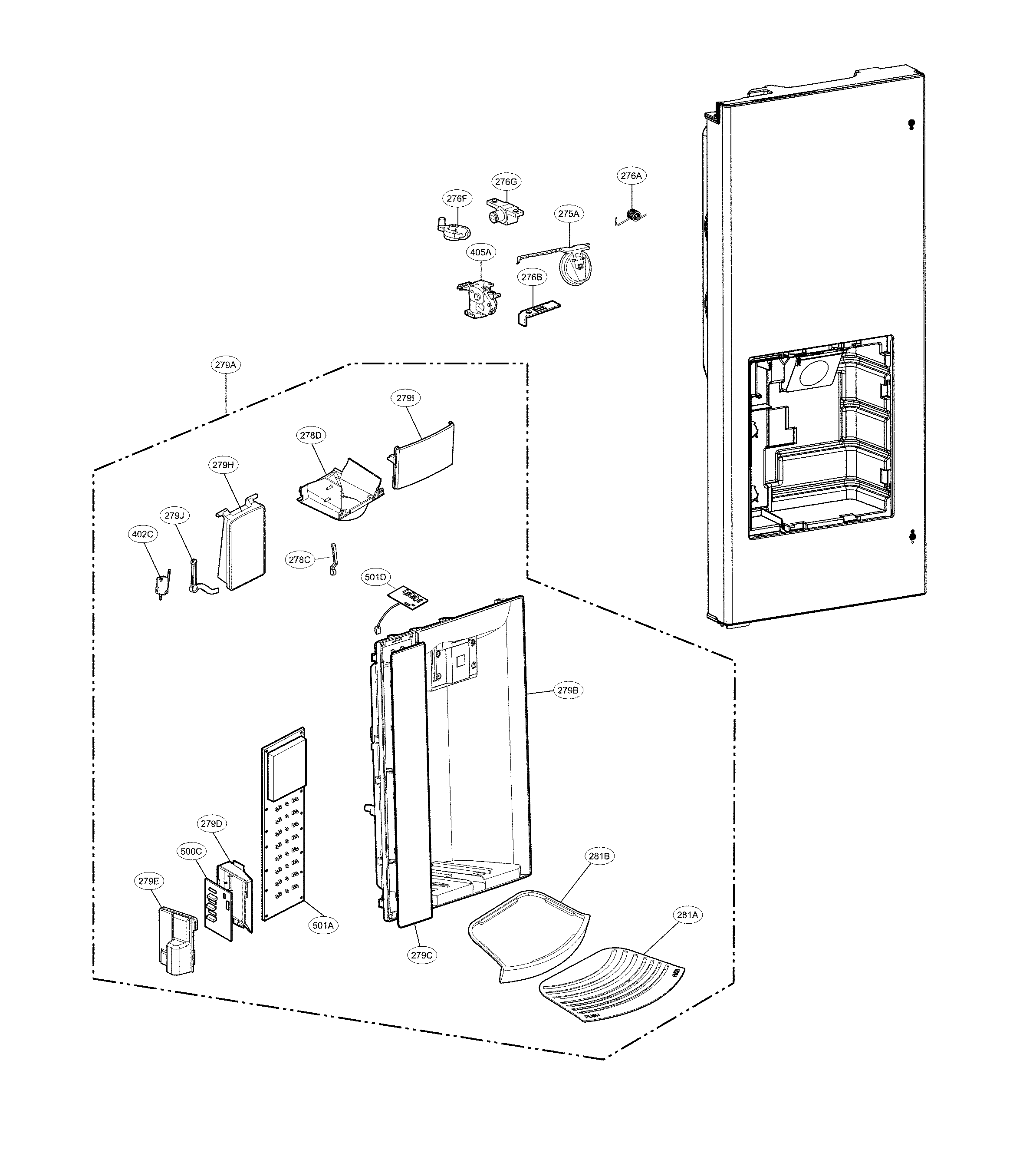Dispenser parts