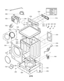 Cabinet and control panel