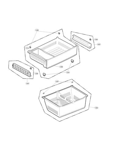 Freezer parts