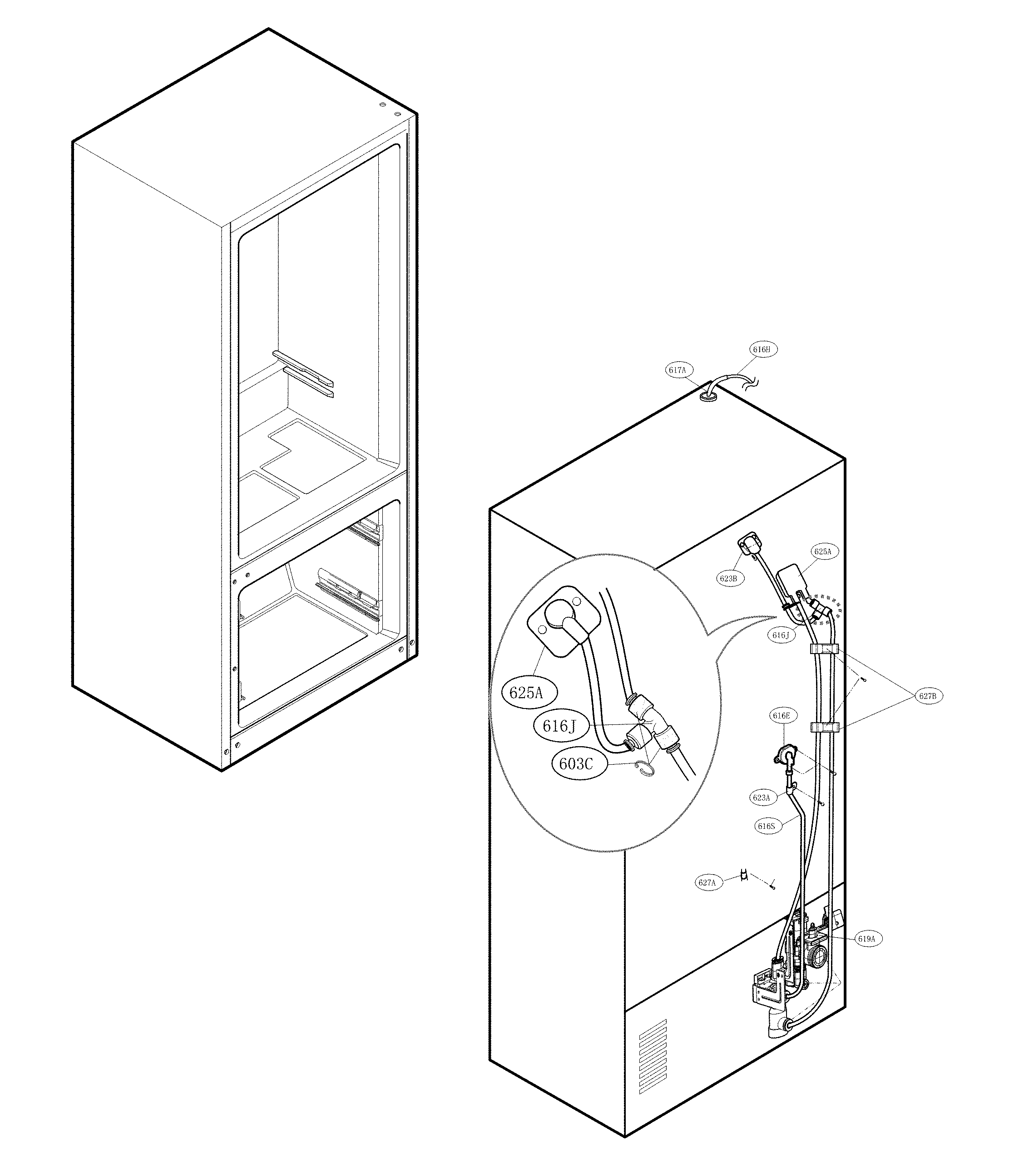 VALVE & WATER TUBE PARTS