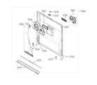 LG LDT5678ST/00 door liner assembly diagram