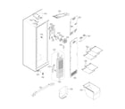 LG LSXS22423S/01 freezer compartment diagram