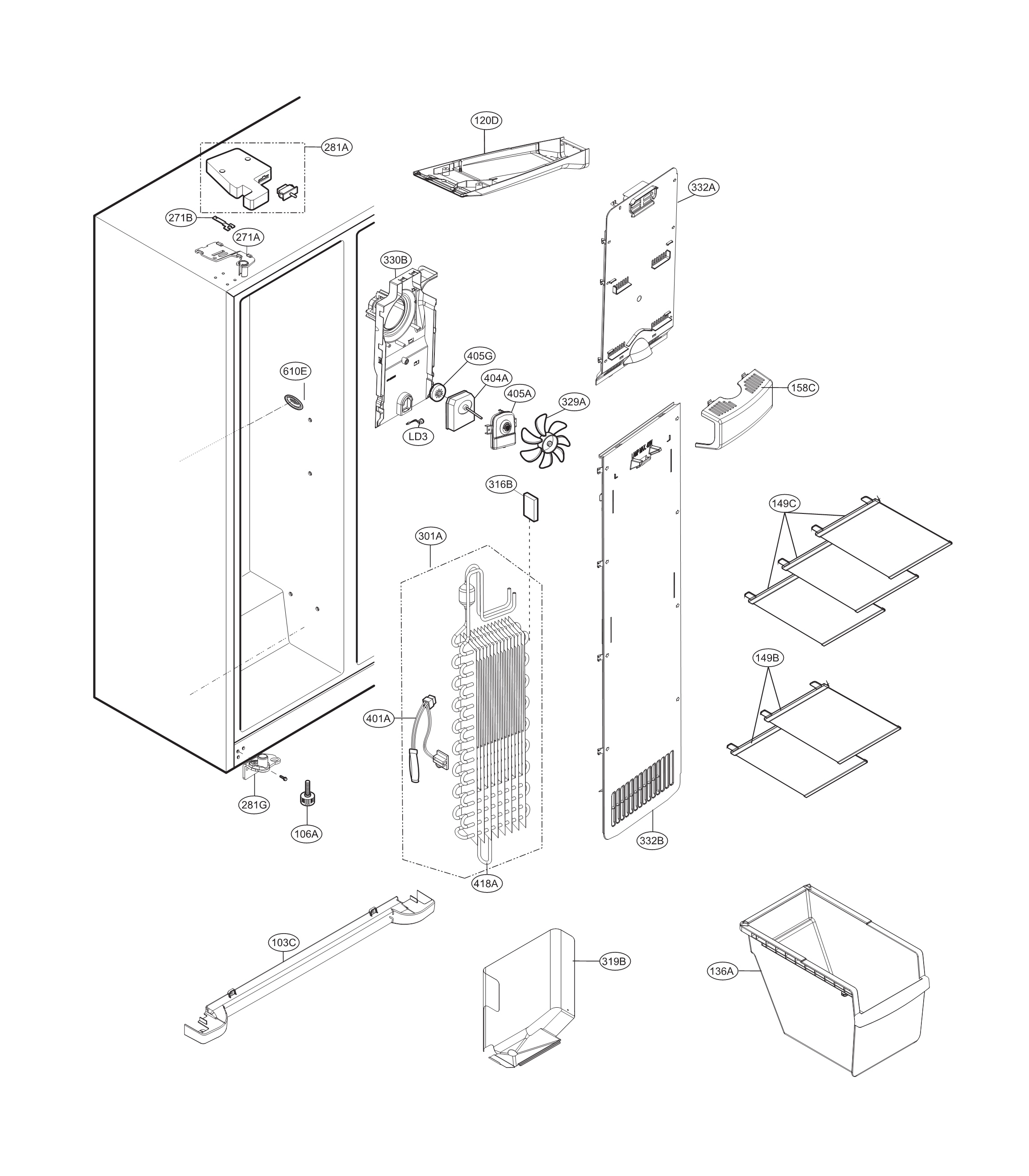 FREEZER COMPARTMENT