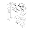 LG LSXS22423S/01 refrigerator compartment diagram