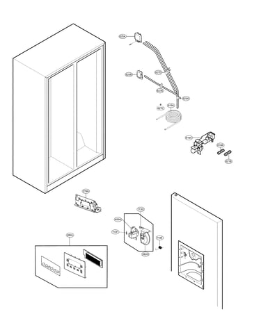 Ice & water parts