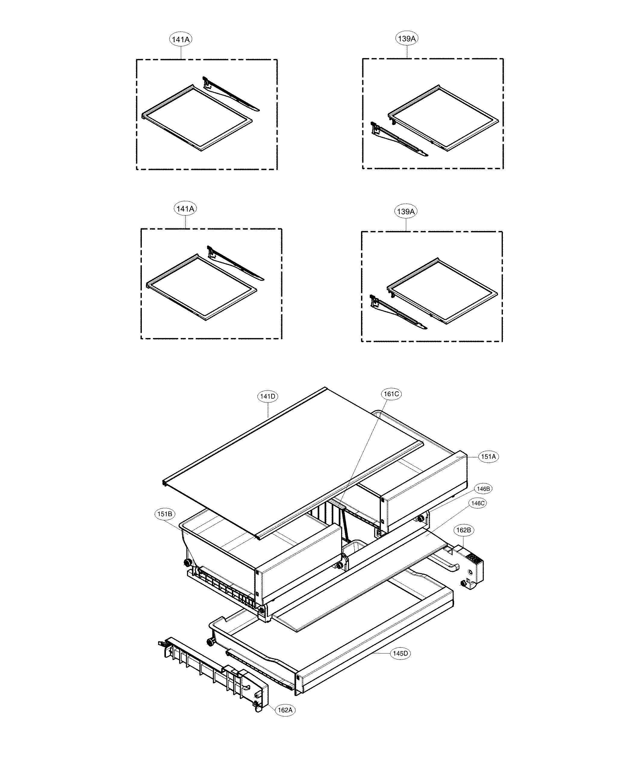 Refrigerator parts