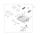 LG LDT7797BD/00 upper rack assembly diagram