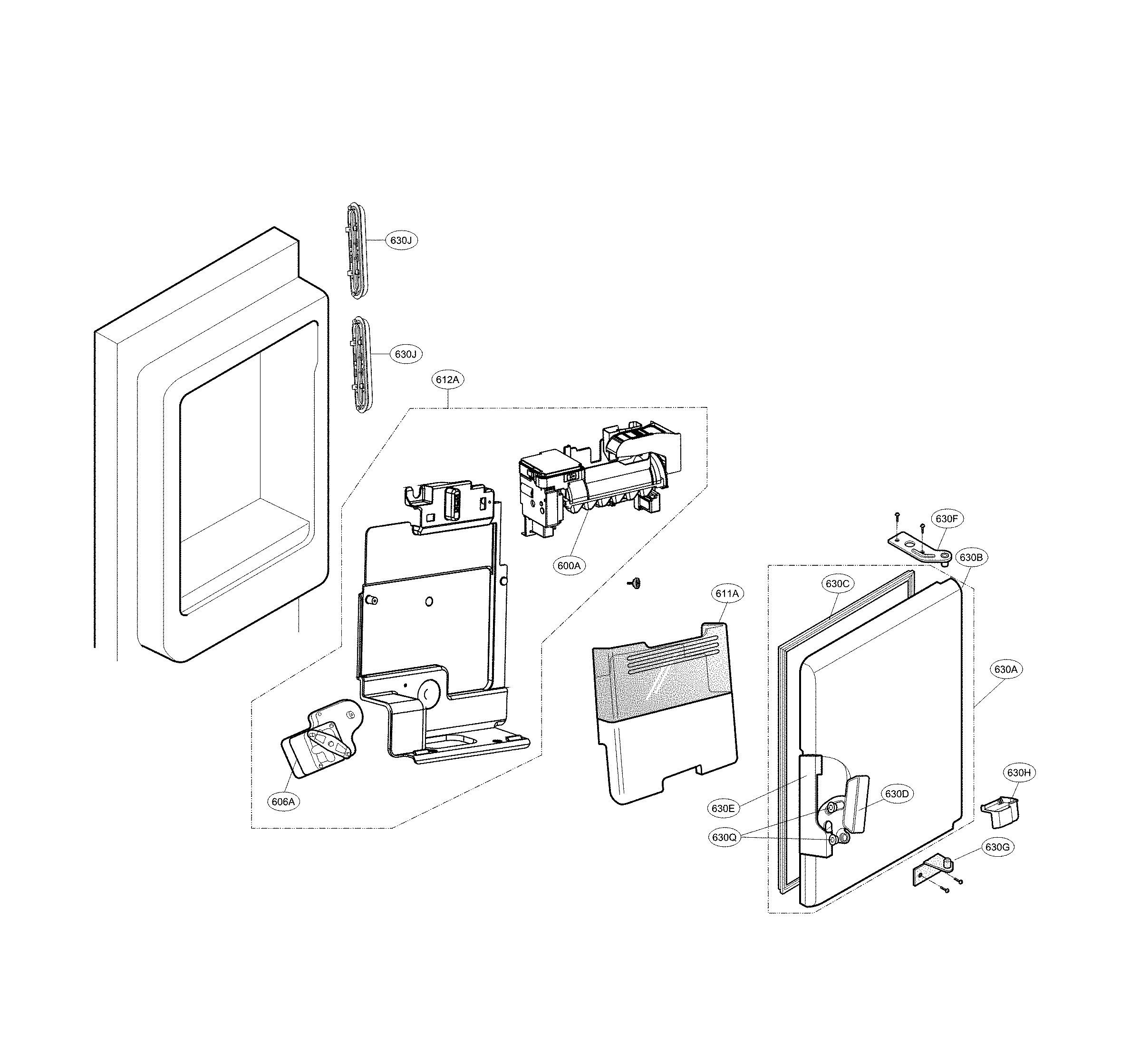 ICEMAKER & ICEBIN PARTS