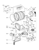 Drum and motor assembly