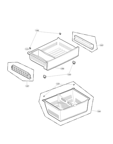 Freezer parts