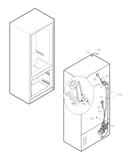 Valve & water tube parts