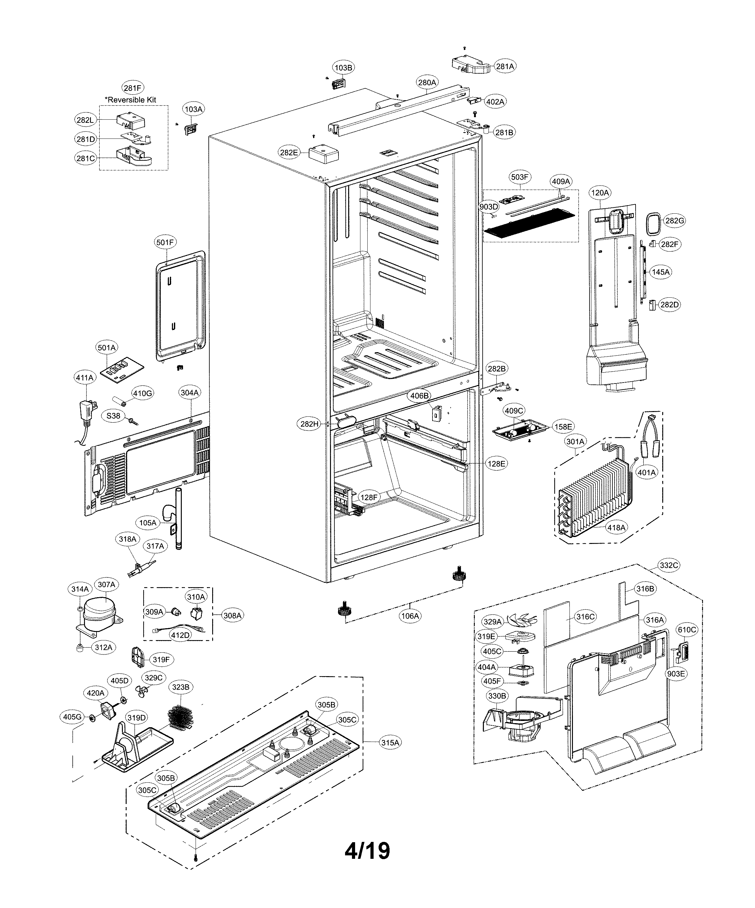 Case parts