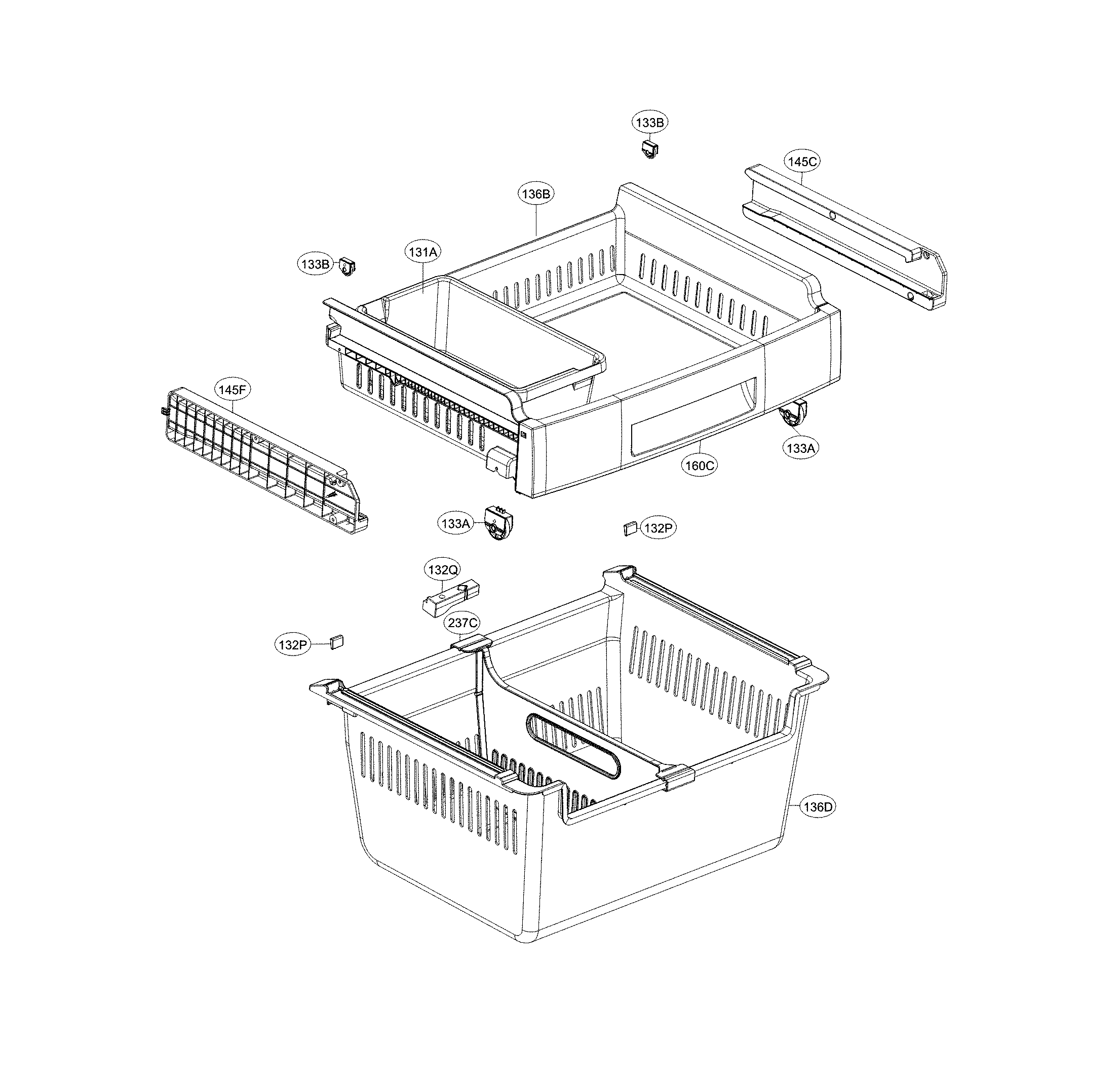 Freezer parts