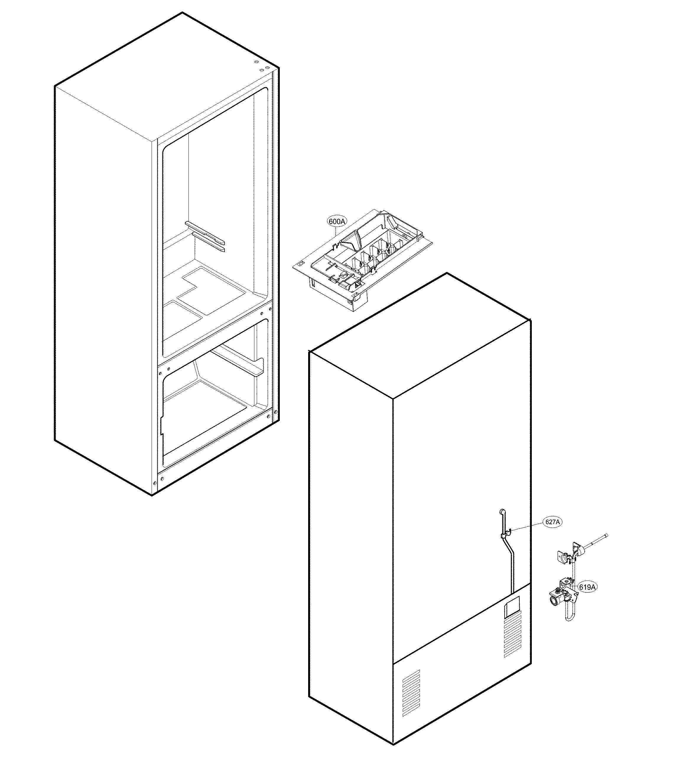 Ice maker parts