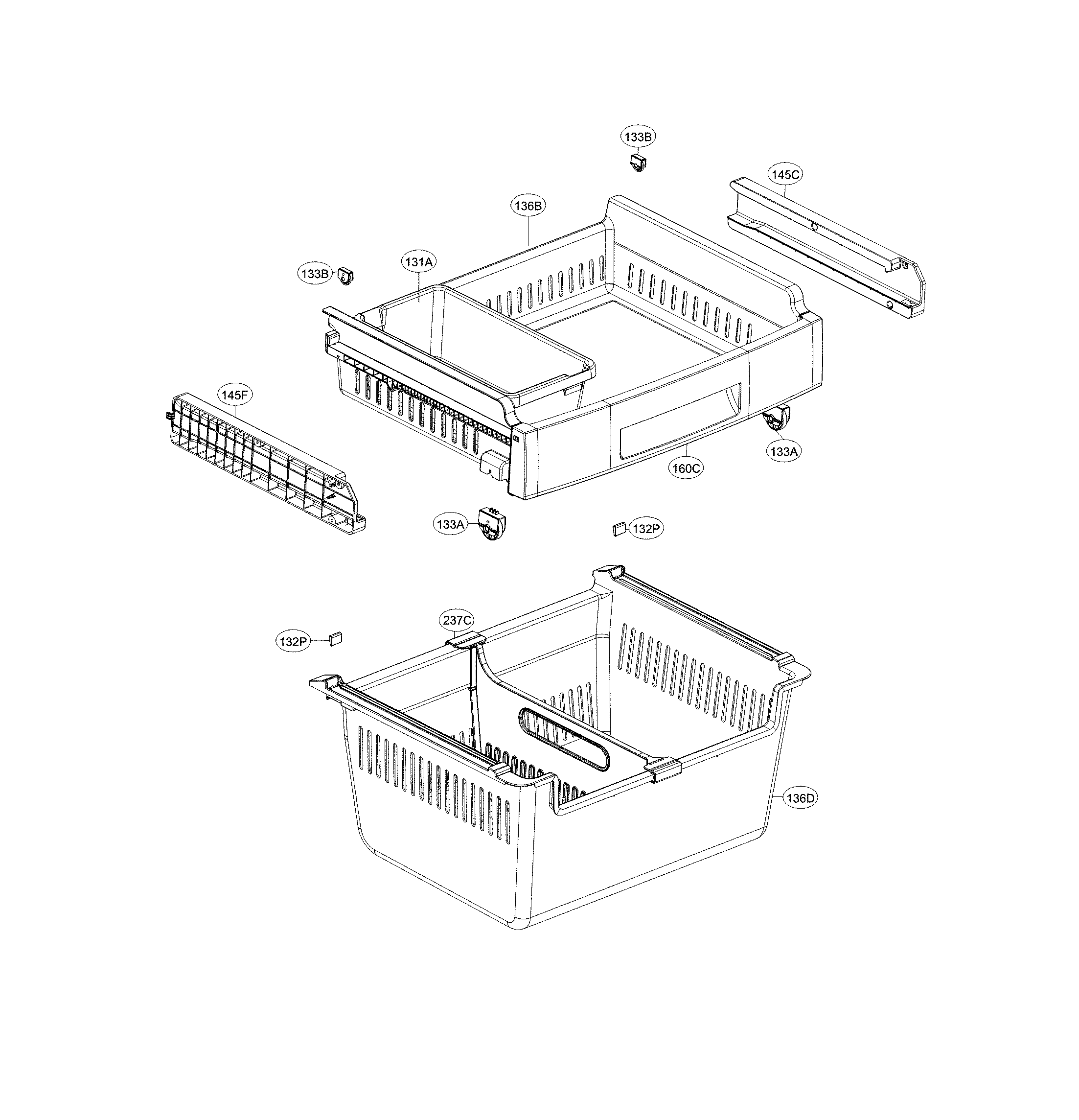 Freezer parts