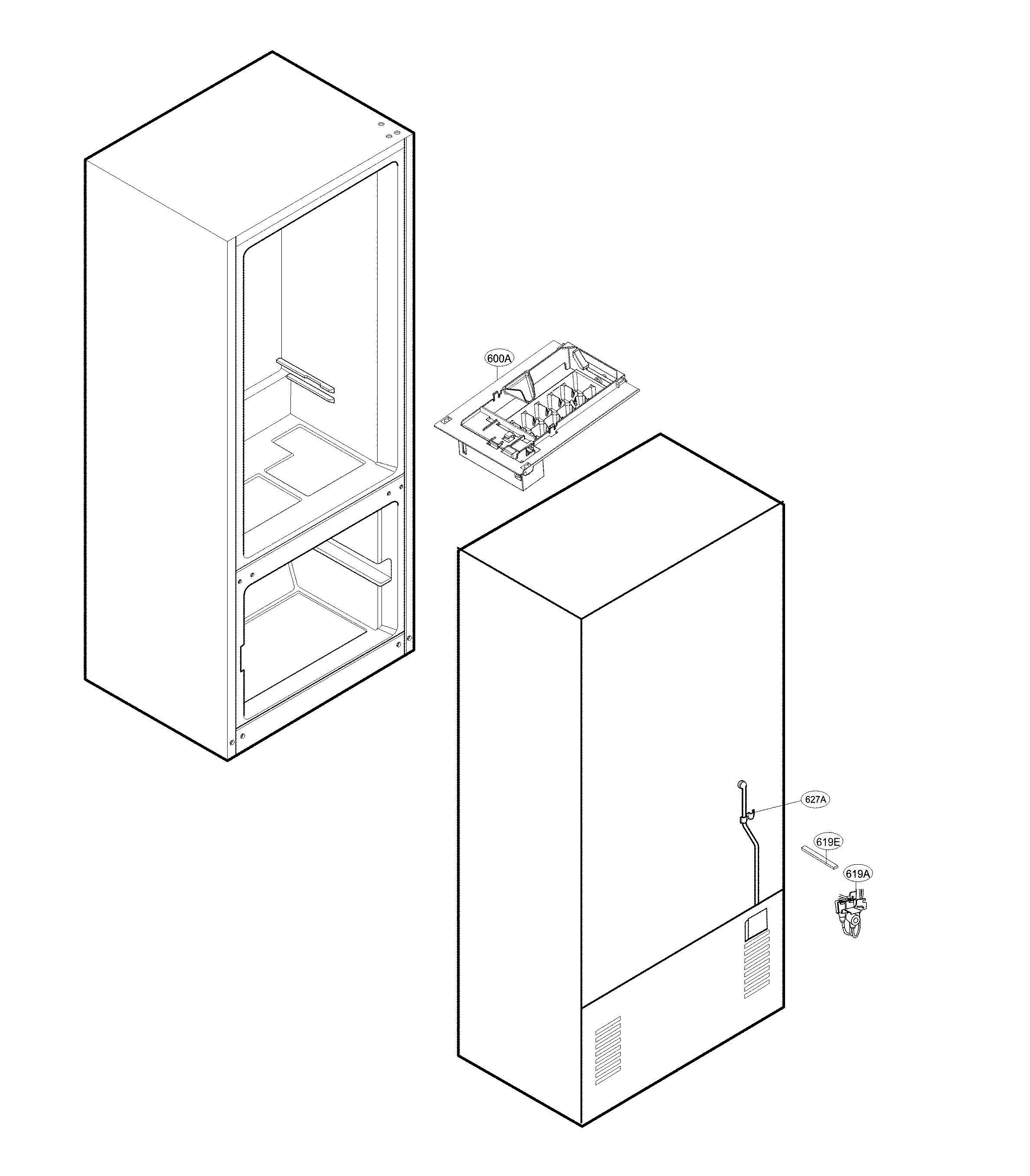 Ice maker parts