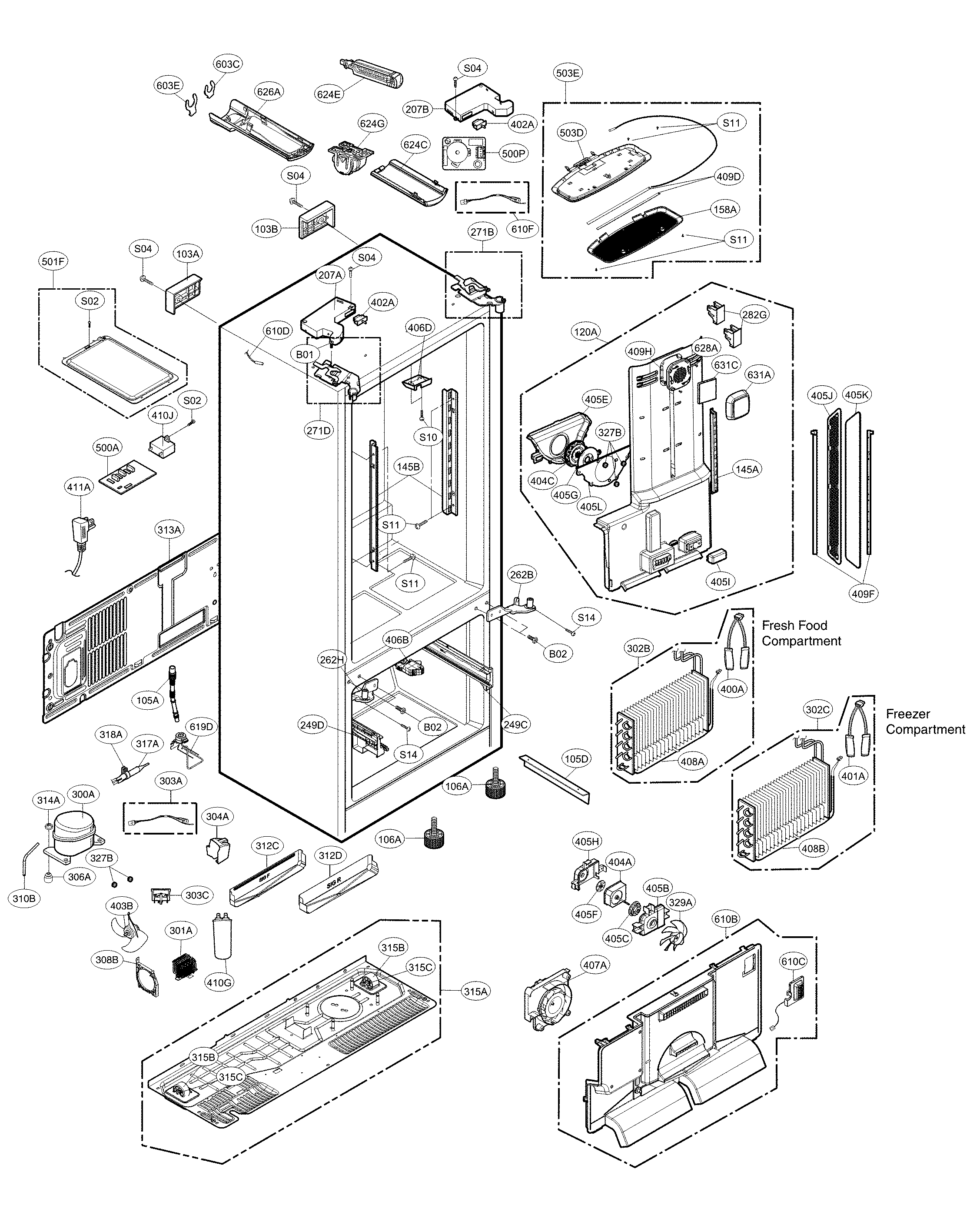 Case parts