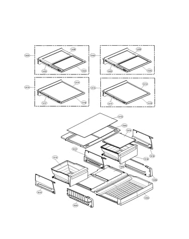 Refrigerator parts