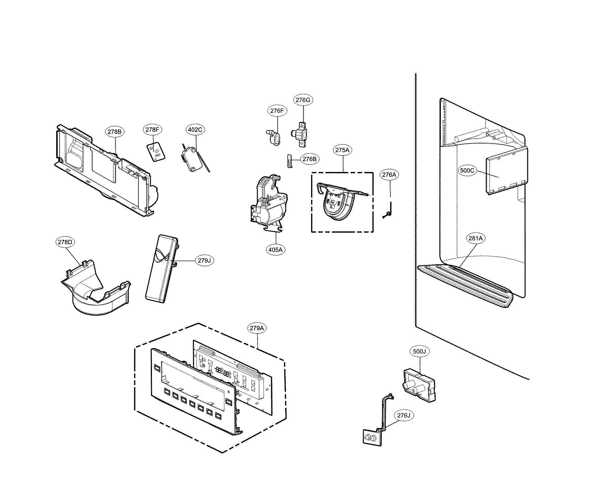 Dispenser parts