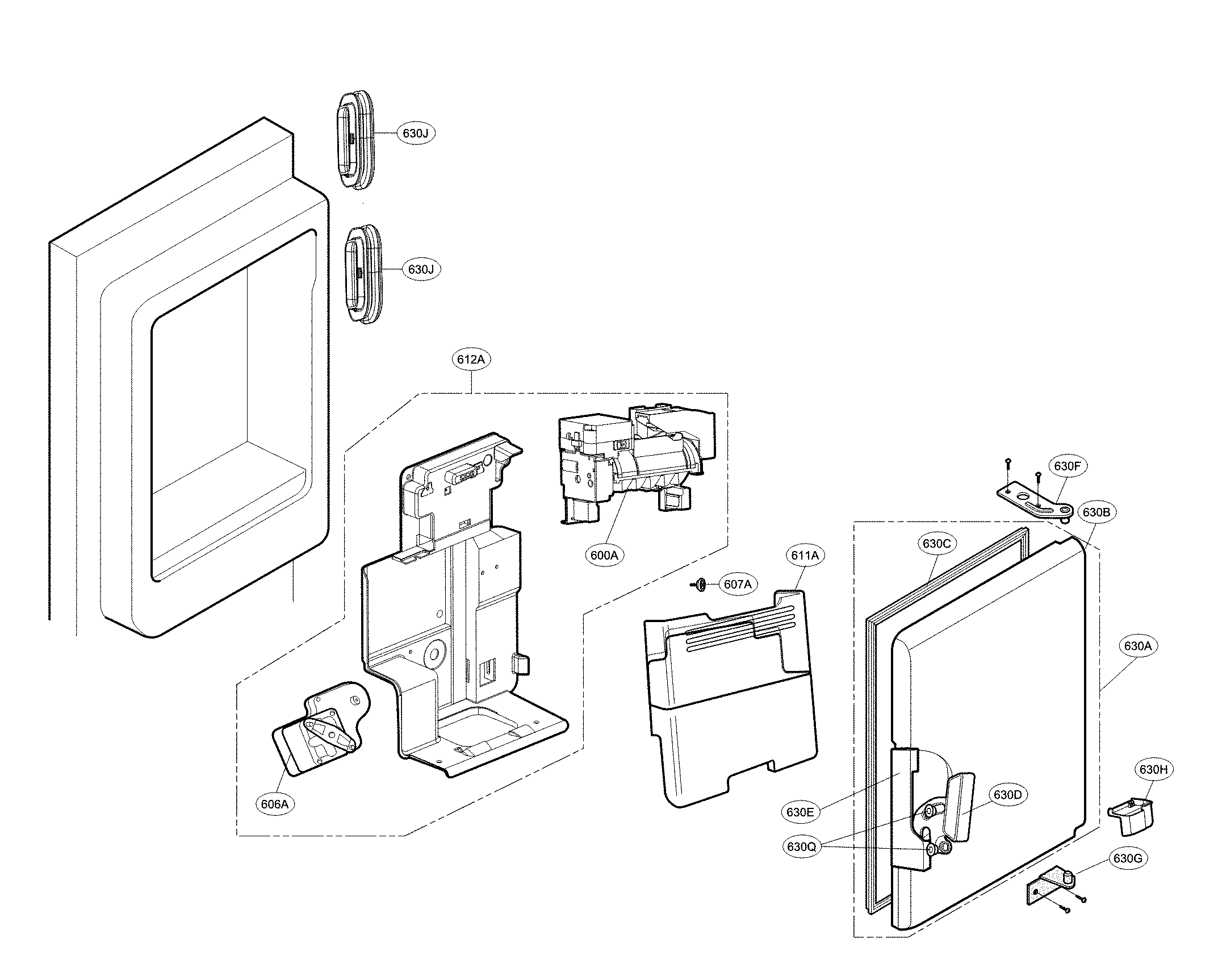 Ice maker parts