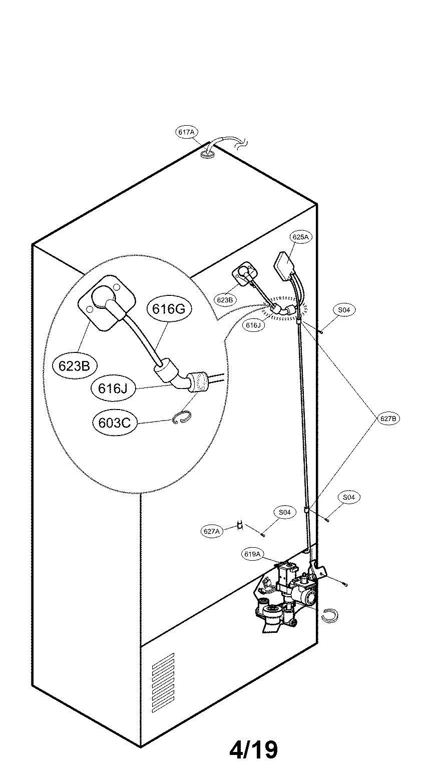 VALVE AND WATER PARTS