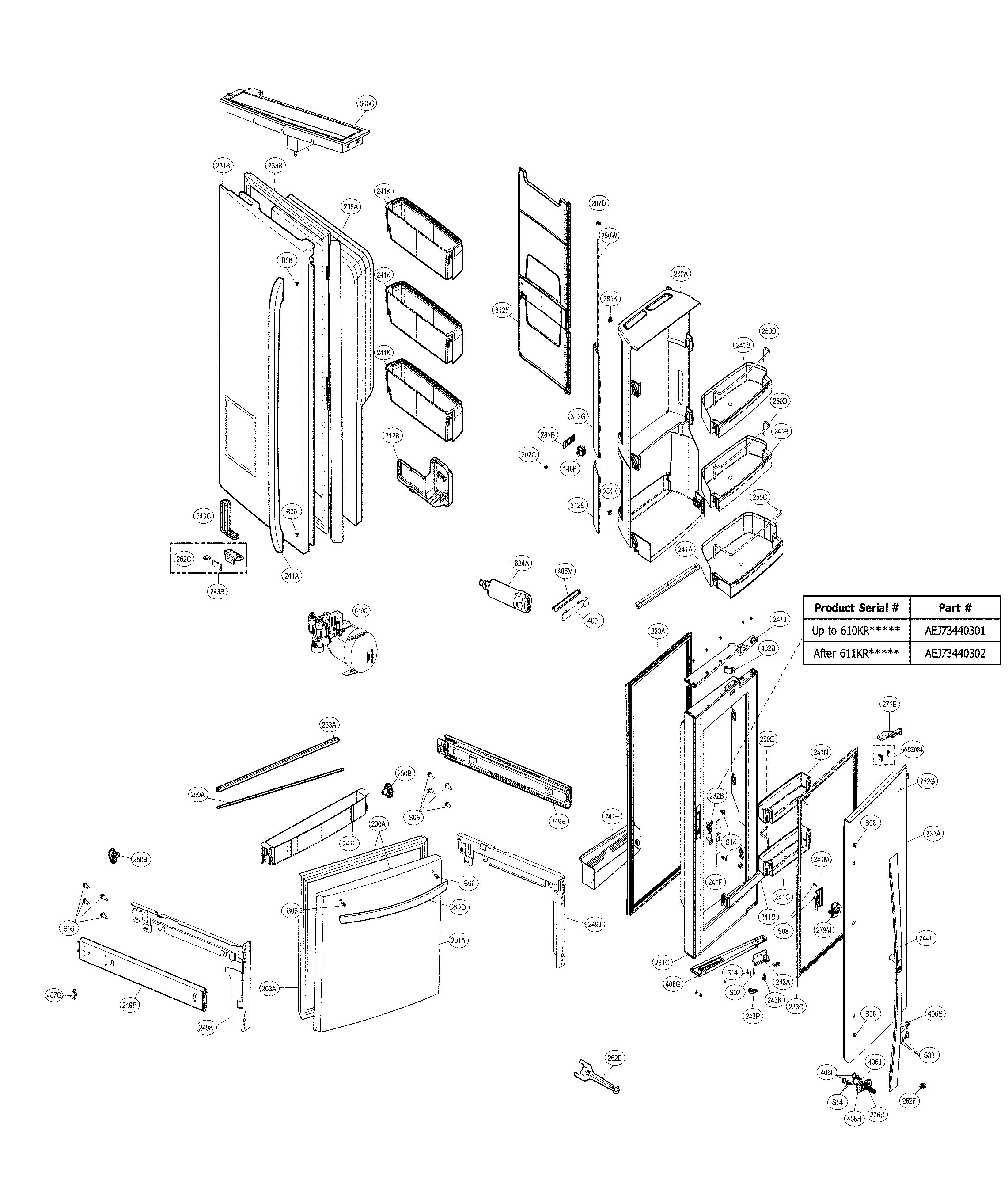 DOOR PARTS